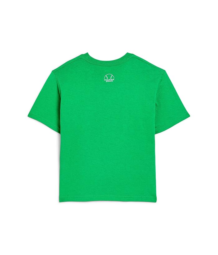 ChalkTalk SPORTS Baseball Short Sleeve T-Shirt - Home Run Santa - Image 2