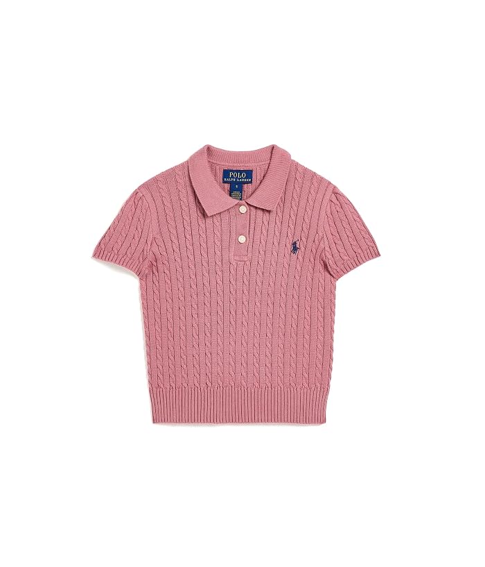 Polo Ralph Lauren Kids Mini-Cable Cotton Polo Sweater (Toddler/Little Kid)