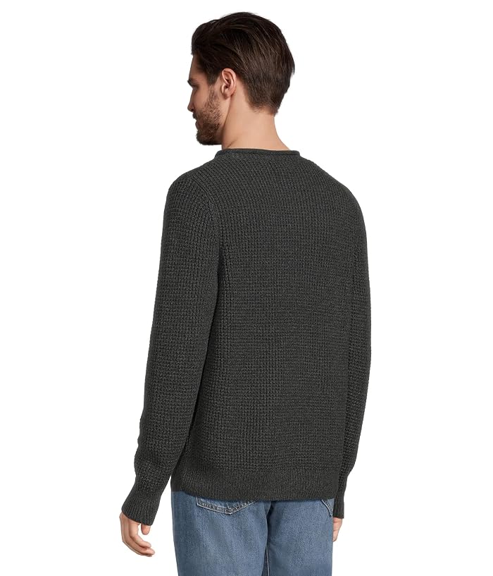 L.L.Bean Organic Cotton Waffle Sweater Rollneck Crew - Image 3