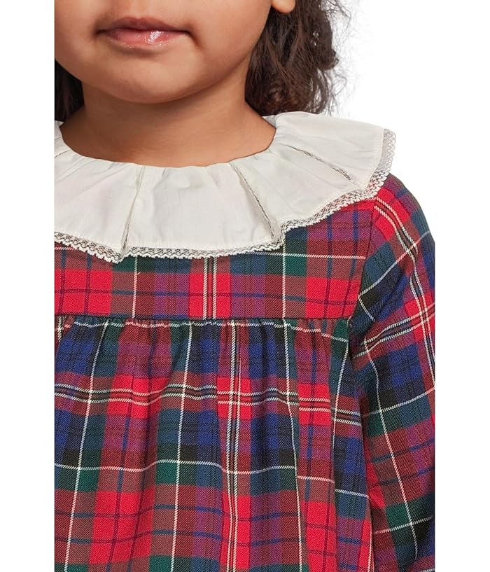 Janie and Jack Plaid Ruffle Collar Set (Infant) - Image 3