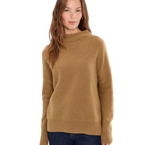 Vince Boiled Funnel Neck Pullover