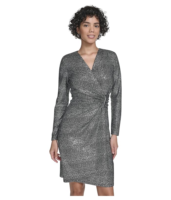 Calvin Klein Glitter Knit Bar Dress