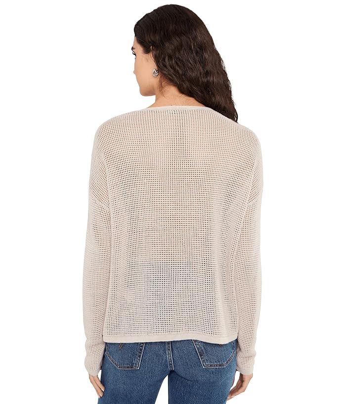 Eileen Fisher Organic Linen Cotton V-Neck Sweater - Image 4