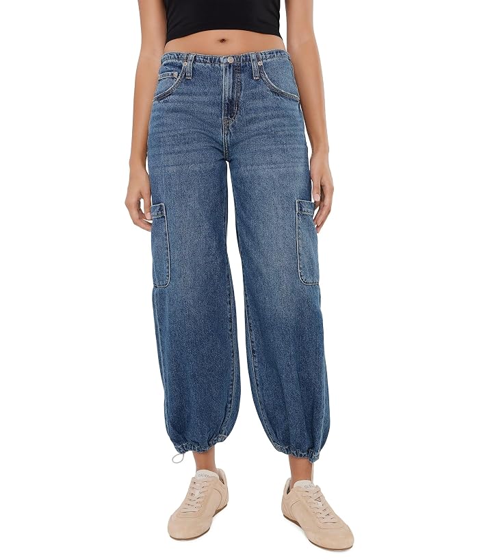 DAZE Mirage Mid-Rise Cargo Harem in Snap