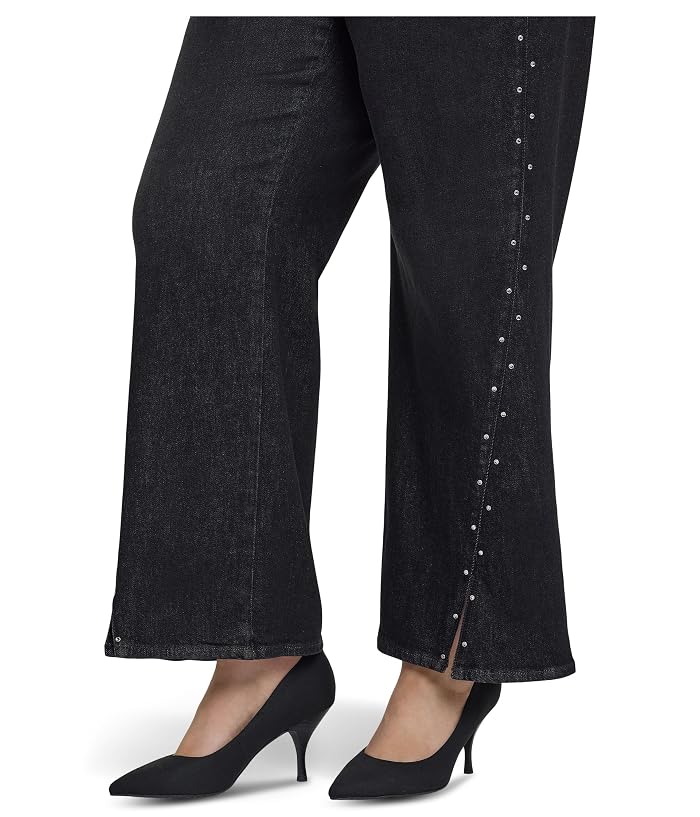 NYDJ Plus Size Teresa Rhinestone Jeans in French Nightfall - Image 3