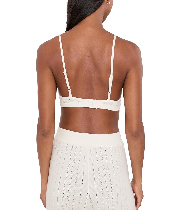 Eberjey Pointelle Sweater Bralette - Image 4