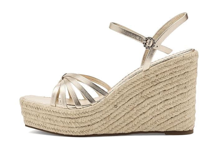 Cinq à Sept Helen Metallic Espadrille Wedge - Image 2