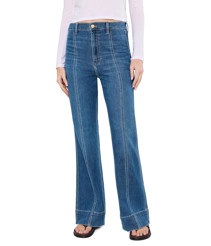 Liverpool Los Angeles High-Rise Relaxed Seamed Bootcut Jeans
