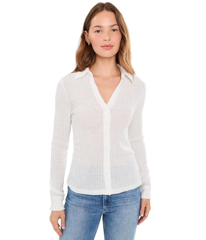 Sanctuary Juno Textured Button Fronts