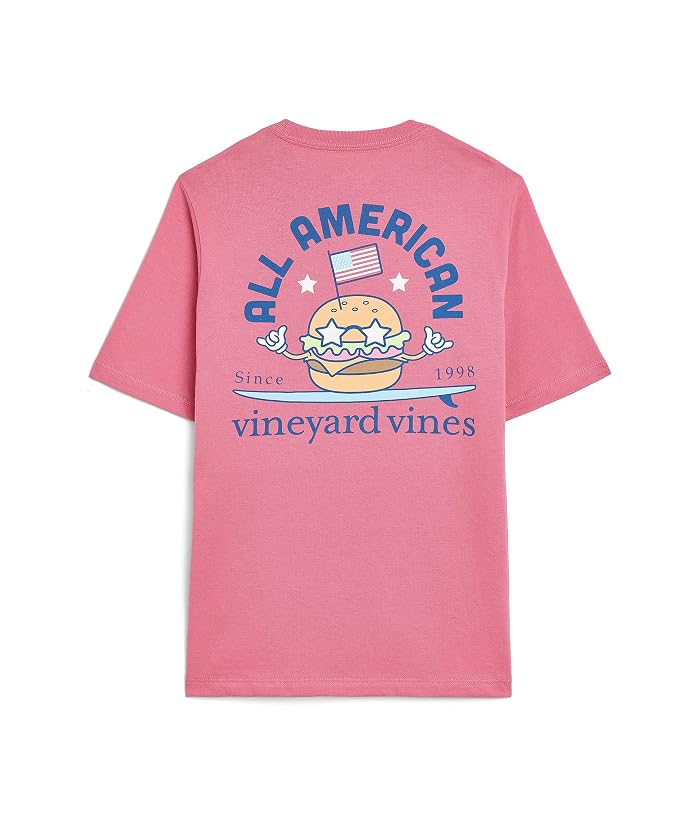 Vineyard Vines Kids All American Burger Short Sleeve Tee (Toddler/Little Kid/Big Kid) - Image 2