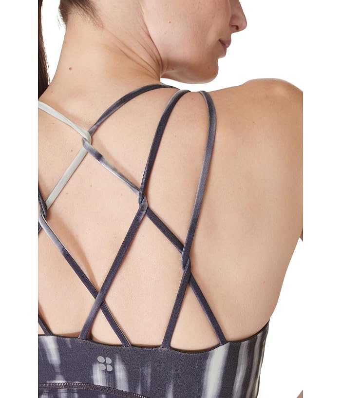 Sweaty Betty Super Soft Crop Strappy Back Workout Tank - Image 3