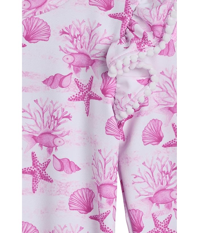 Snapper Rock Kids Lagoon Long Sleeve Sunsuit (Infant) - Image 3