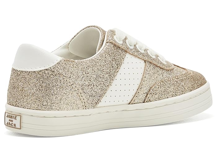 Janie and Jack Gold Sneakers (Toddler/Little Kid/Big Kid) - Image 3