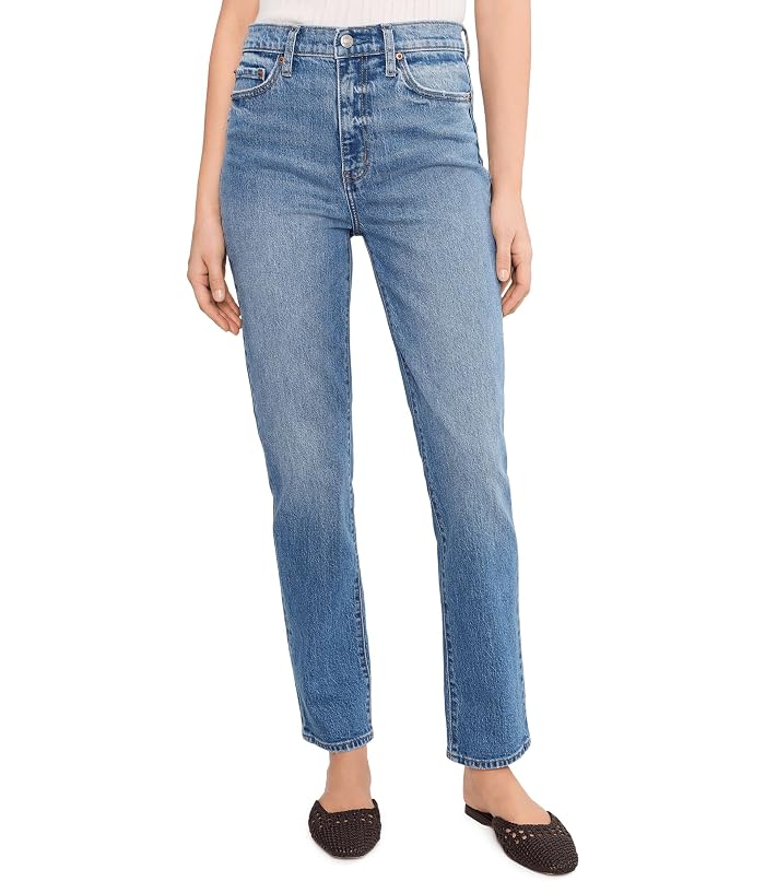 DAZE Smarty Pants High-Rise Slim Straight in Alter Ego
