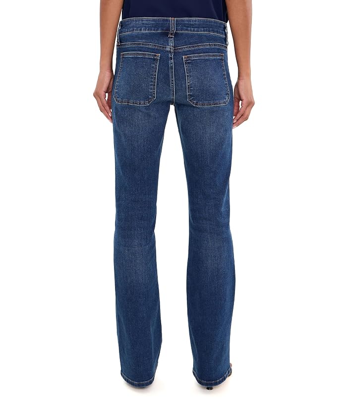 KUT from the Kloth Natalie Mid-Rise Flare with Patch Pocket Clean Hem - Image 3