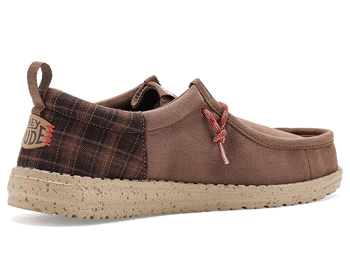 Hey Dude Kids Wally Funk Plaid (Little Kid/Big Kid) - Image 3