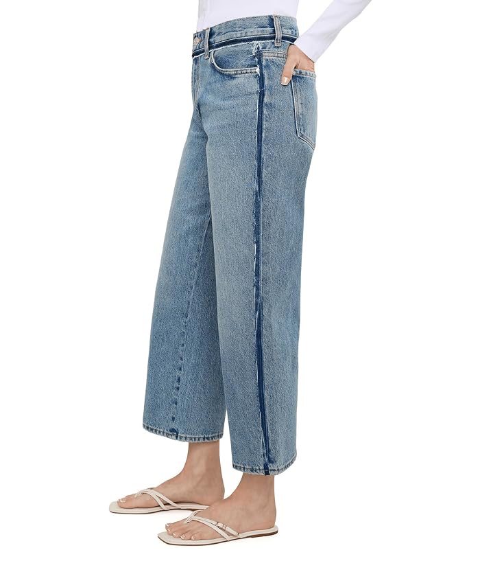 7 For All Mankind Stovepipe Straight Ankle in Sapphire Dust - Image 3