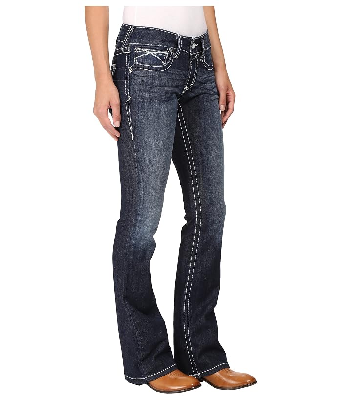 Ariat R.E.A.L. Bootcut Rosey Whipstitch Jeans in Lakeshore - Image 4
