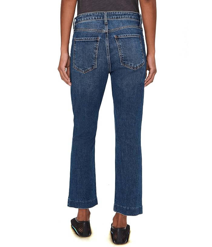 KUT from the Kloth Reese High-Rise Fab Ab Ankle Straight Blind Hem in Ultra - Image 4