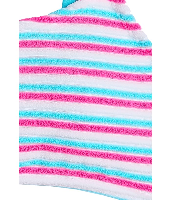 Snapper Rock Kids Sorbet Stripe Teen Crop Bikini (Big Kid) - Image 3