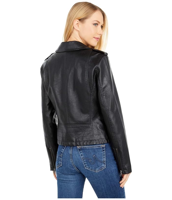 Levi's® Classic Asymmetrical Faux Leather Motorcycle Jacket - Image 3