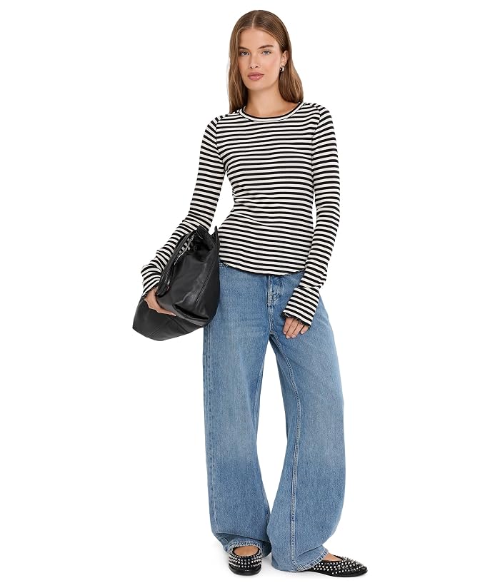 Free People Easy Does It Striped Tee - Image 2