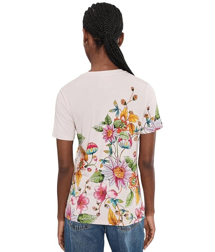 Johnny Was The Janie Favorite Short Sleeve Crew Neck Tee-Orl - Image 4