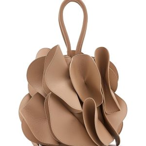 FARM Rio Leather Flower Handbag