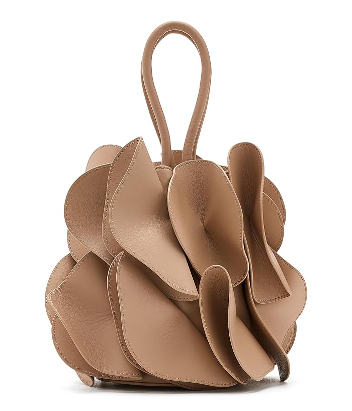 FARM Rio Leather Flower Handbag