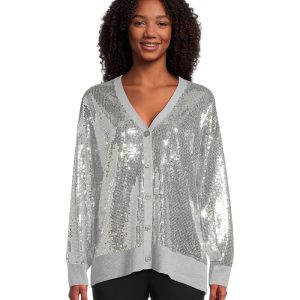 Vince Camuto Cardigan with Sequins