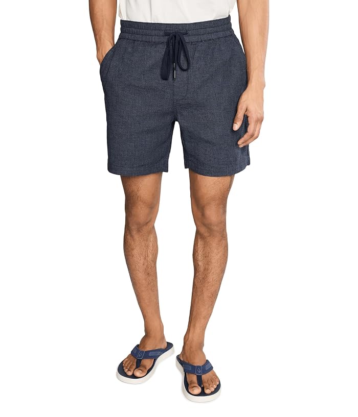 Liverpool Los Angeles Chambray Shorts with Drawstring