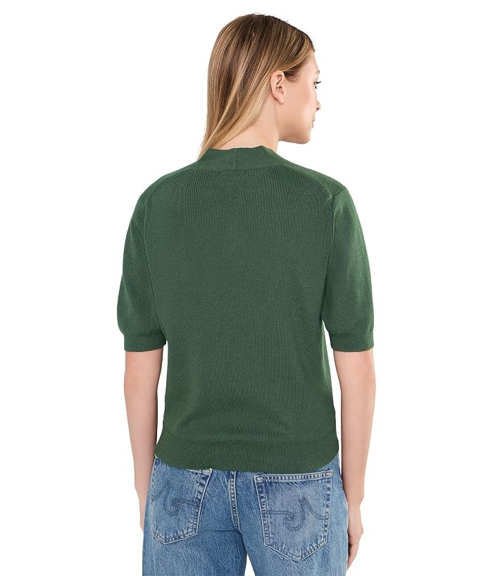 Lilla P V-Neck Elbow Sleeve Sweater - Image 4