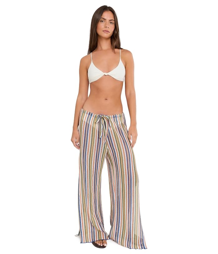 BECCA Seaside Crochet Split Leg Pants - Image 2