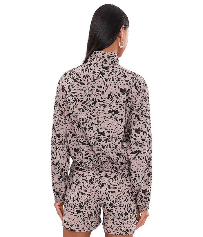 PUMA Essentials Graphics Animal Print Relaxed Woven Half-zip Jacket - Image 4