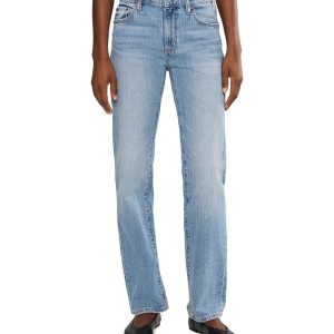 DAZE Rebel Mid-Rise Slim Straight in On Repeat