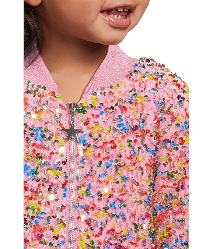 Lola and The Boys Confetti Shimmer Party Bomber (Toddler/Little Kid/Big Kid) - Image 3