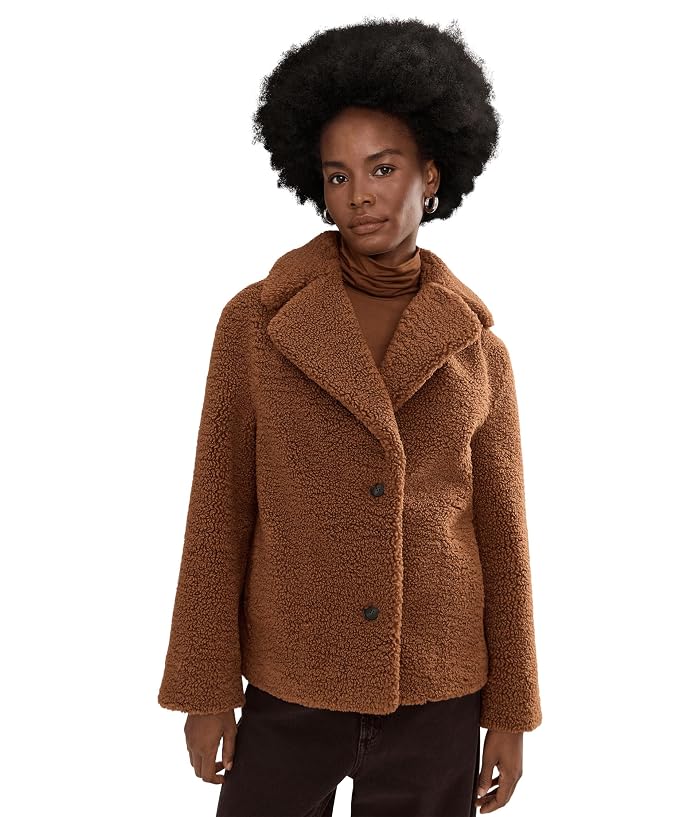 AllSaints Eddie Faux Teddy