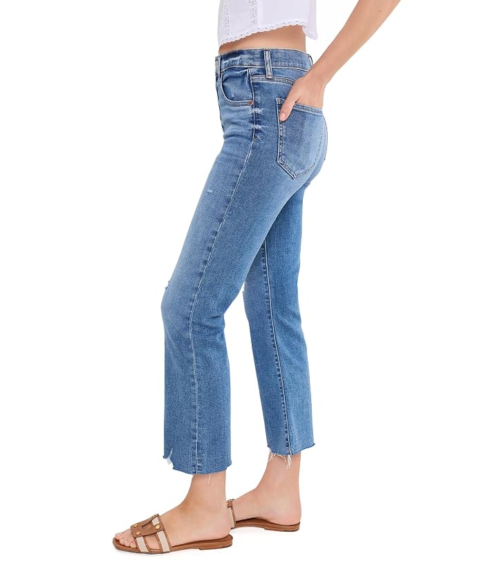 DAZE Shy Girl High-rise Crop Flare In Wide Awake Vintage - Image 3