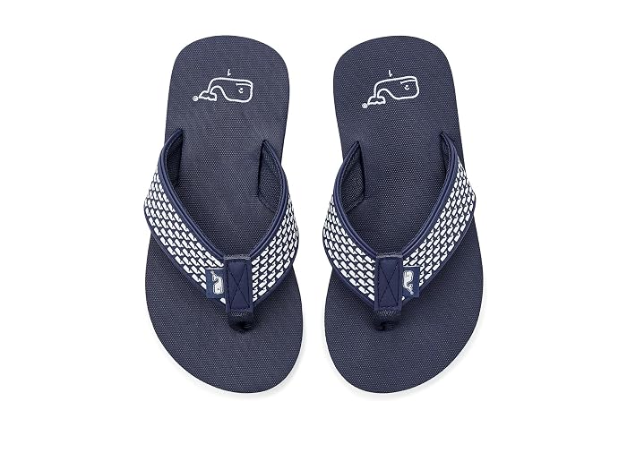 Vineyard Vines Kids Micro Whale Foam Flip Flops (Little Kid/Big Kid) - Image 2