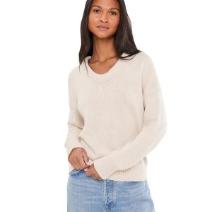 NIC+ZOE Cotton Cashmere Scoop Neck Sweater
