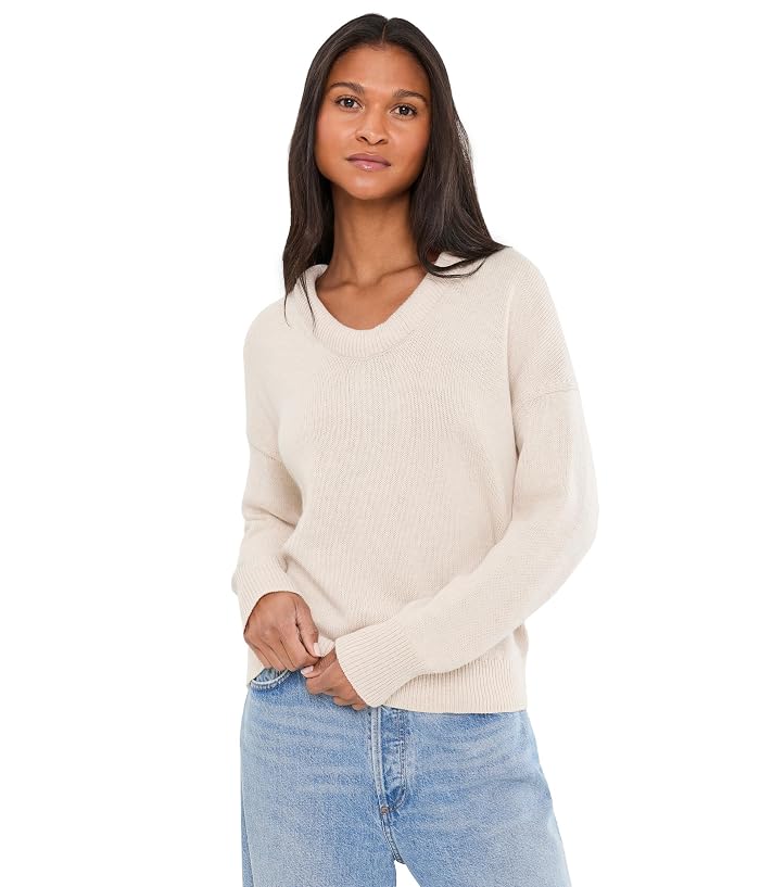NIC+ZOE Cotton Cashmere Scoop Neck Sweater