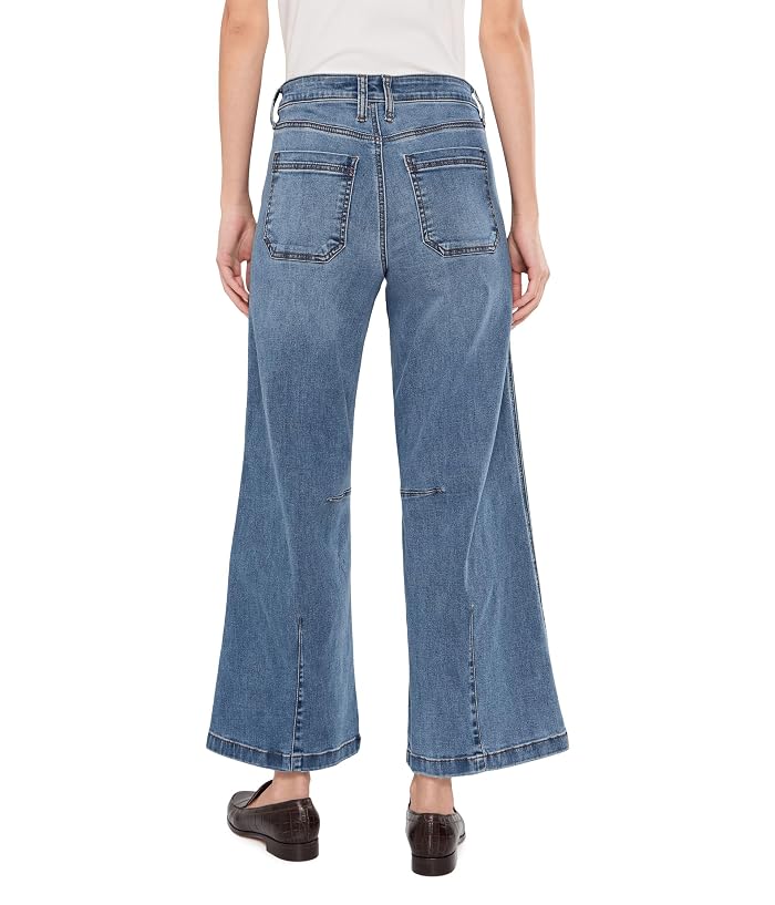 KUT from the Kloth Meg-High-Rise, Wide Leg Pants in Acutely - Image 4