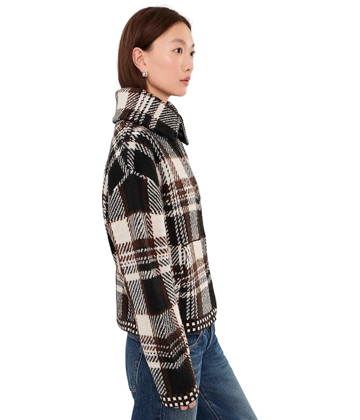 KUT from the Kloth Rue Zip-Up Sweater Knit Jacket - Image 3
