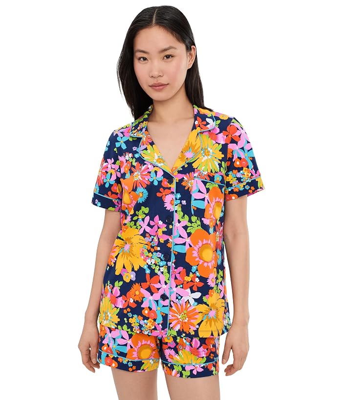 Bedhead PJs Short Sleeve Shorty Cotton Knit Pajama Set