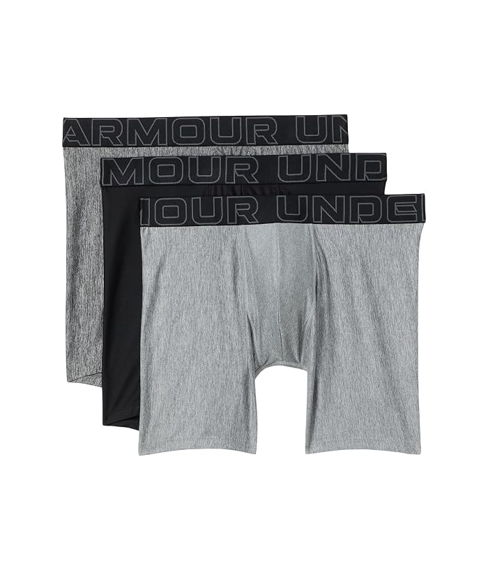 Under Armour 3-Pack Performance Tech Solid 6" Boxer Briefs - Image 4