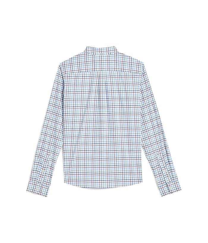 Vineyard Vines Kids Tattersall Performance Cotton Shirt (Toddler/Little Kid/Big Kid) - Image 2