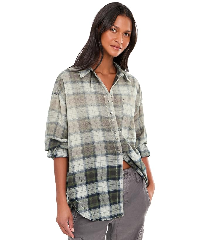 Free People Alexi Plaid Shirt