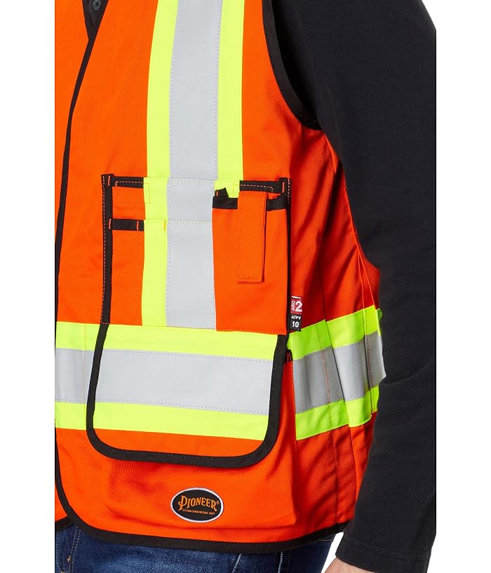 Pioneer 7732U 88/12 7 oz. Surveyor Vest High-Visibility - Image 4