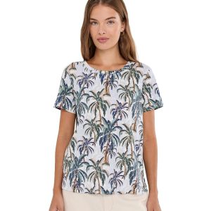 Tommy Bahama Paradise Breeze Palm Oasis Short Sleeve Tee