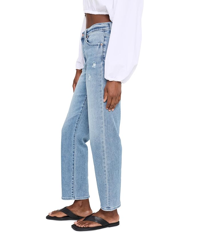 DAZE Rebel Mid-Rise Ankle Slim Straight in Real Deal - Image 3